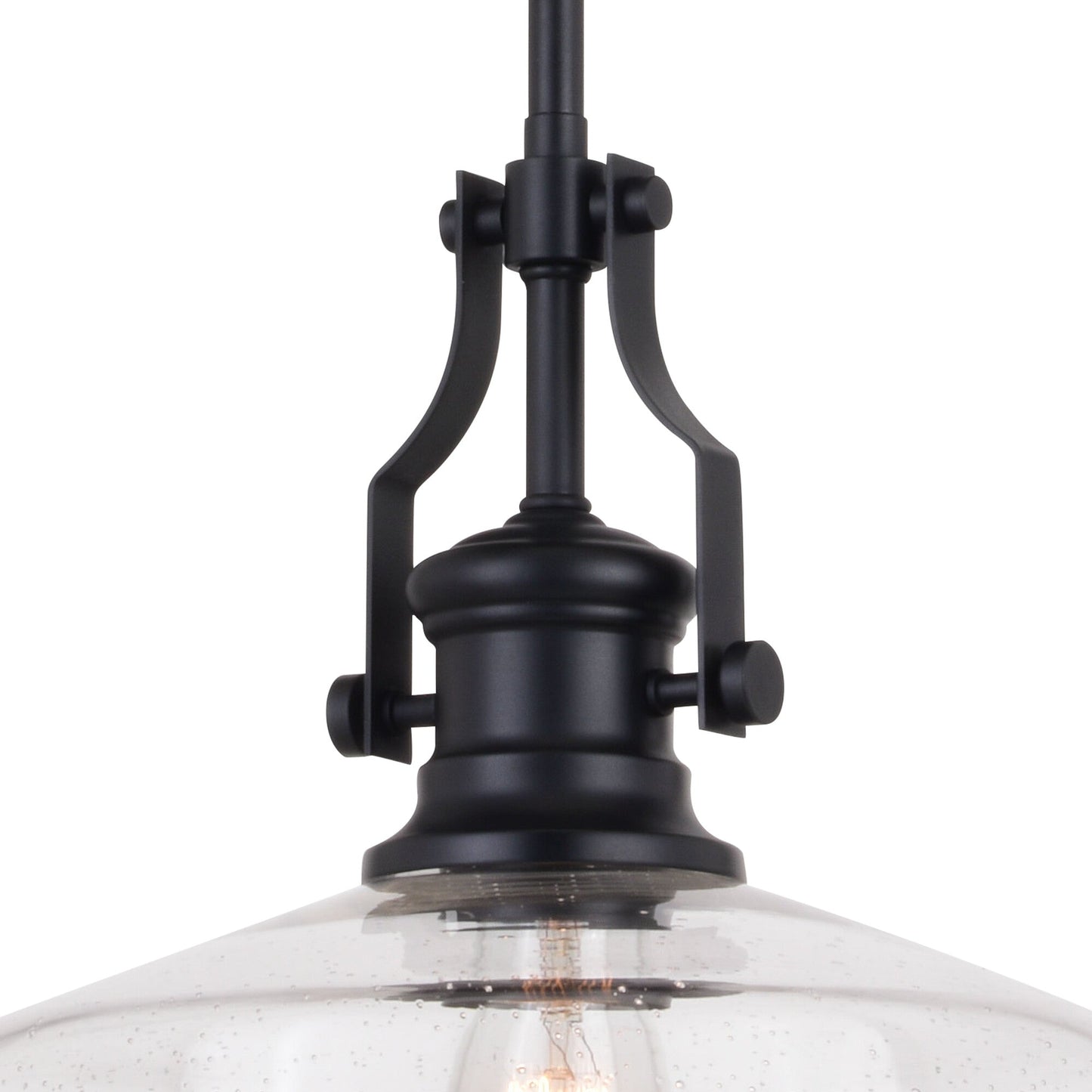 Beloit 12 - in. Pendant Matte Black - Orvon Lighting