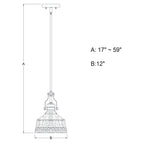 Beloit 12 - in. Pendant Matte Black - Orvon Lighting