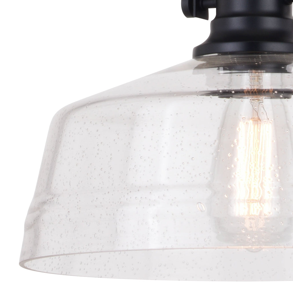 Beloit 12 - in. Pendant Matte Black - Orvon Lighting