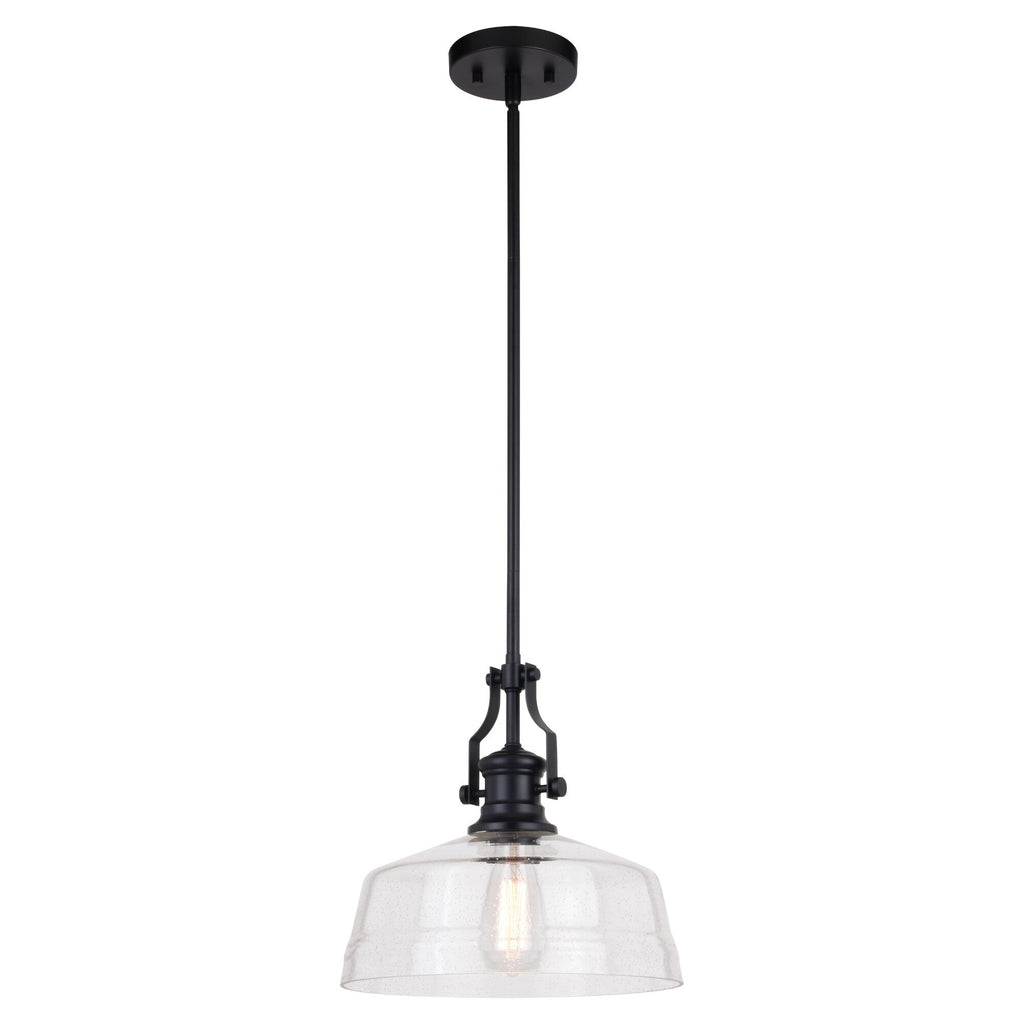 Beloit 12 - in. Pendant Matte Black - Orvon Lighting
