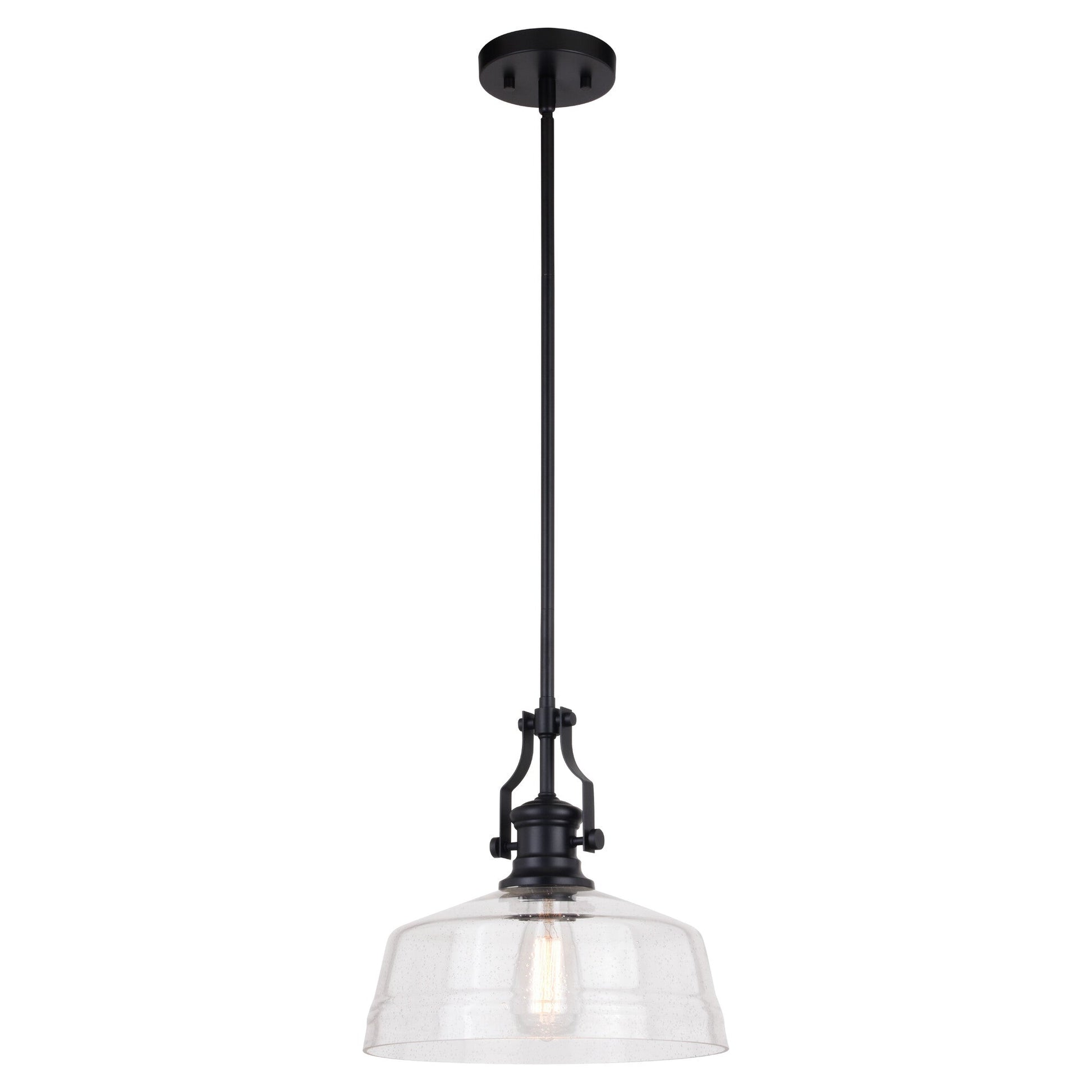 Beloit 12 - in. Pendant Matte Black - Orvon Lighting