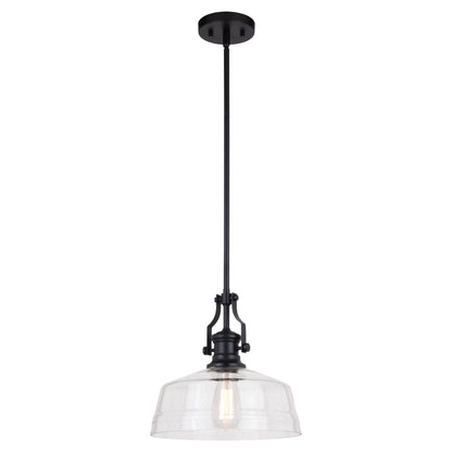 Beloit 12 - in. Pendant Matte Black - Orvon Lighting