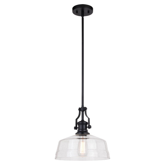 Beloit 12 - in. Pendant Matte Black - Orvon Lighting