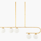 Surya Bernay 5" L × 39" W Chandelier – Default Title