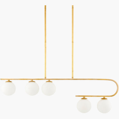 Surya Bernay 5" L × 39" W Chandelier – Default Title