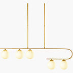 Surya Bernay 5" L × 39" W Chandelier – Default Title additional view