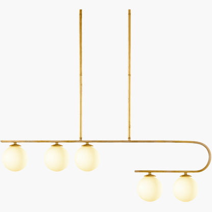 Surya Bernay 5" L × 39" W Chandelier – Default Title additional view