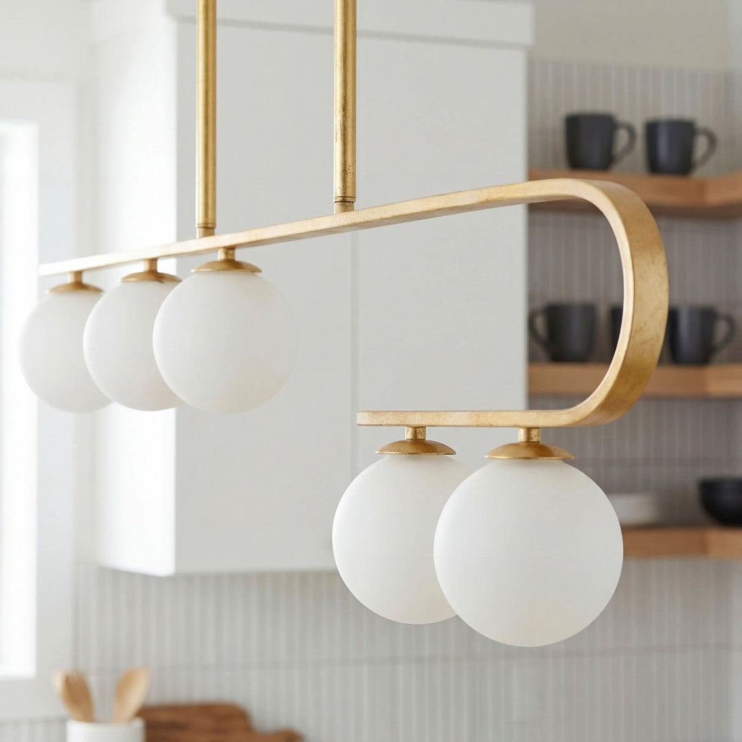 Surya Bernay 5" L × 39" W Chandelier – Default Title additional view