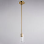 Beverly 4.5 - in 1 Light Mini Pendant Muted Brass - Orvon Lighting