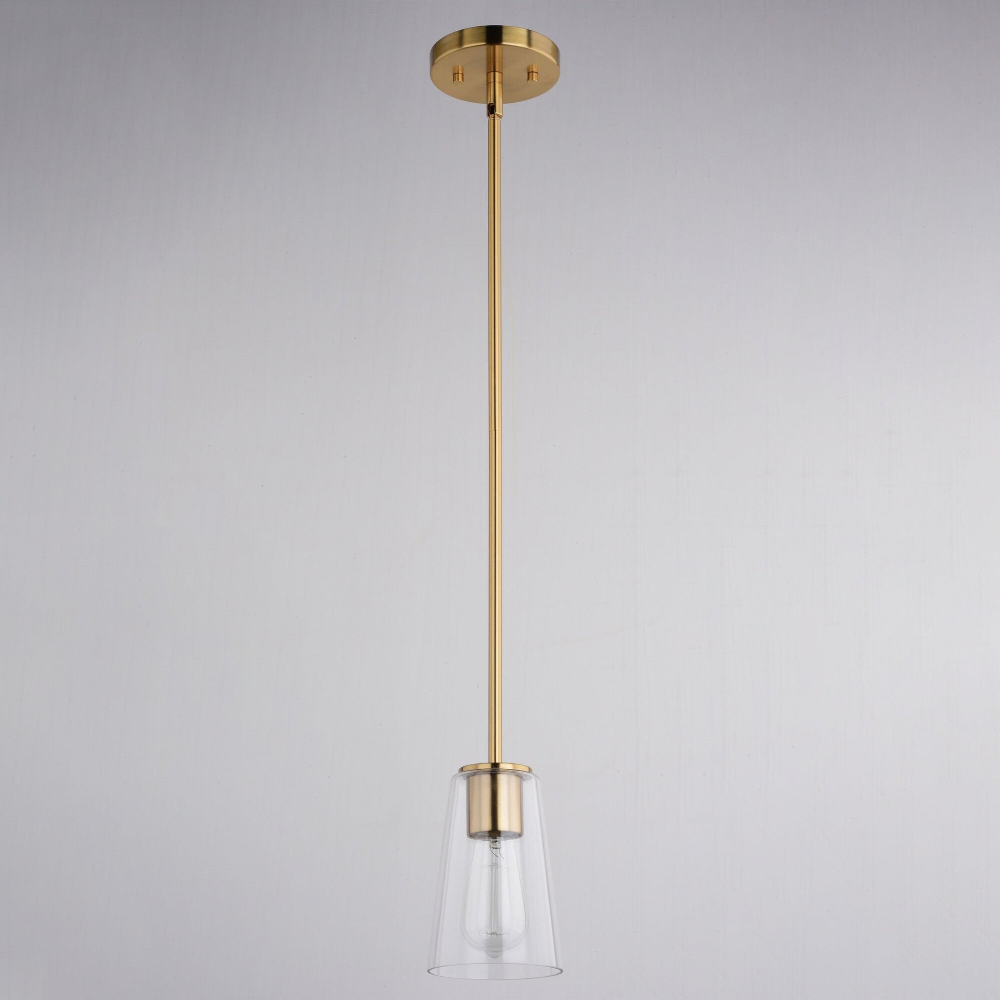 Beverly 4.5 - in 1 Light Mini Pendant Muted Brass - Orvon Lighting