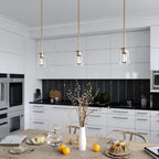 Beverly 4.5 - in 1 Light Mini Pendant Muted Brass - Orvon Lighting