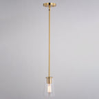 Beverly 4.5 - in 1 Light Mini Pendant Muted Brass - Orvon Lighting