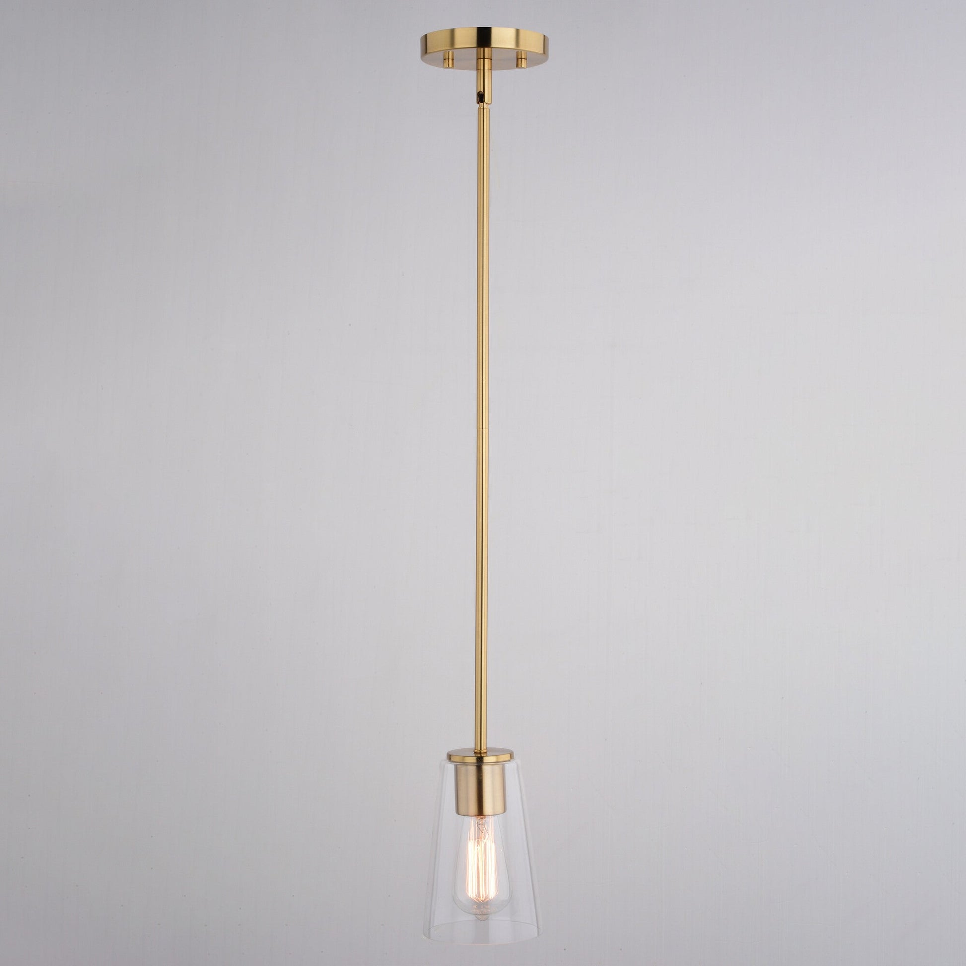 Beverly 4.5 - in 1 Light Mini Pendant Muted Brass - Orvon Lighting