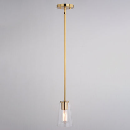 Beverly 4.5 - in 1 Light Mini Pendant Muted Brass - Orvon Lighting