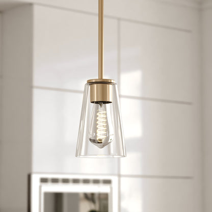Beverly 4.5 - in 1 Light Mini Pendant Muted Brass - Orvon Lighting