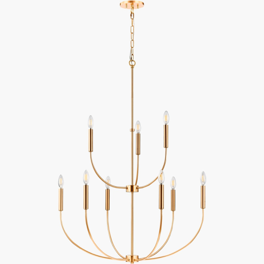 Surya Belden 32" L × 32" W Chandelier – Default Title