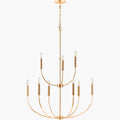 Surya Belden 32" L × 32" W Chandelier – Default Title