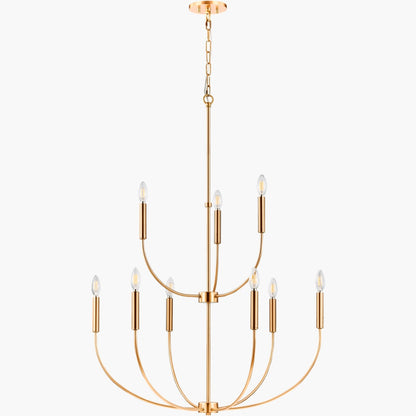 Surya Belden 32" L × 32" W Chandelier – Default Title