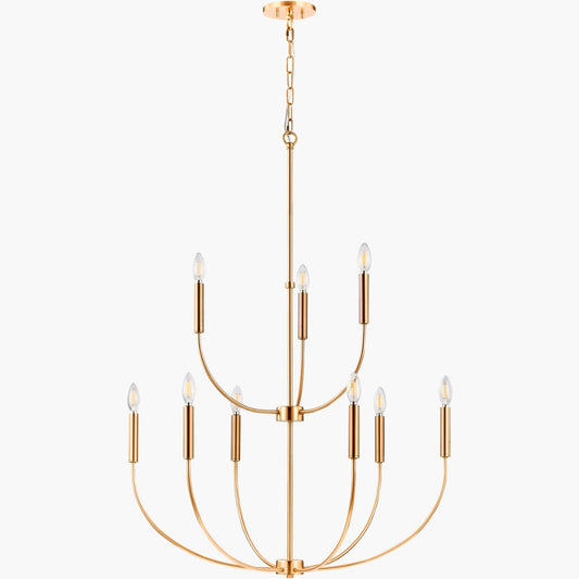 Surya Belden 32" L × 32" W Chandelier – Default Title