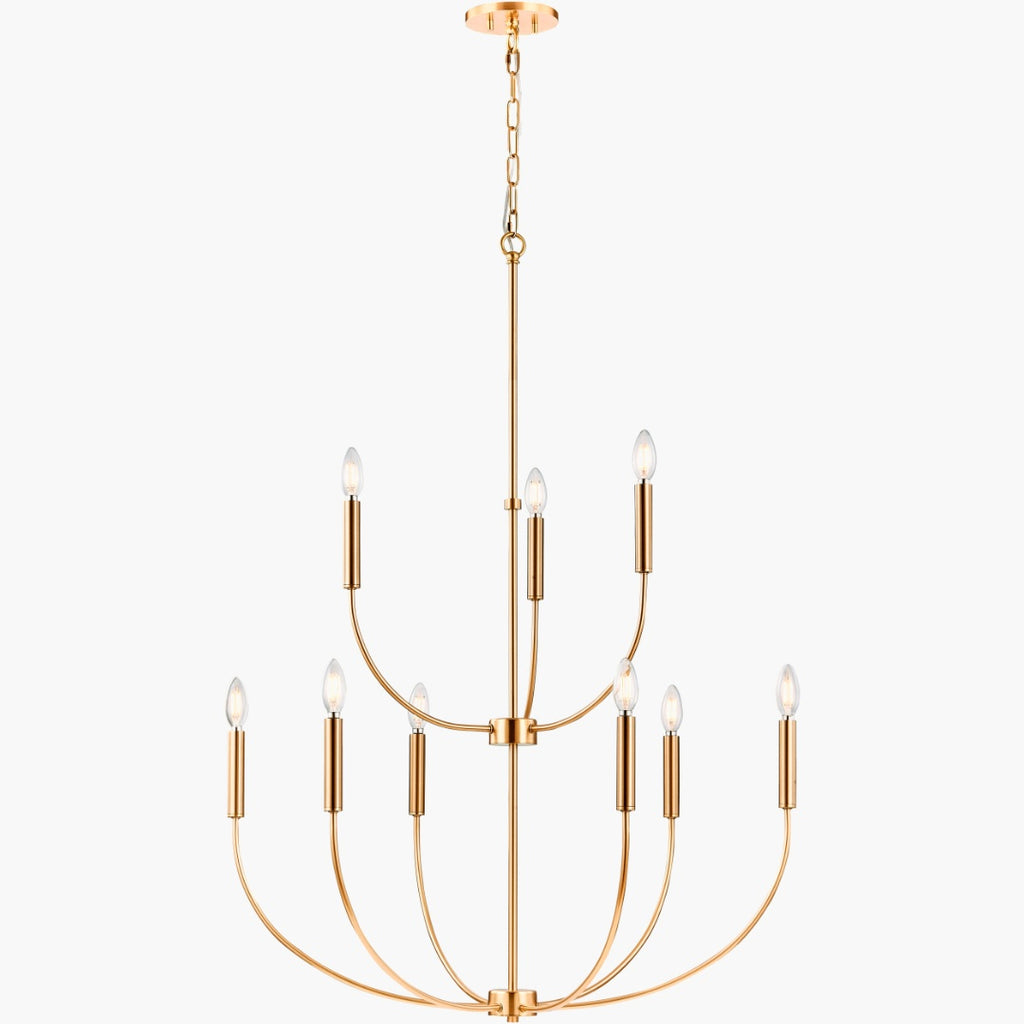 Surya Belden 32" L × 32" W Chandelier – Default Title additional view