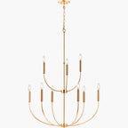 Surya Belden 32" L × 32" W Chandelier – Default Title additional view