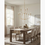 Surya Belden 32" L × 32" W Chandelier – Default Title additional view
