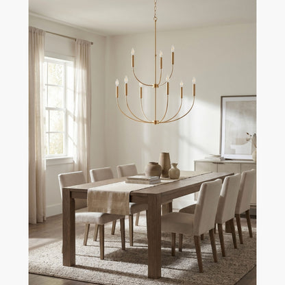 Surya Belden 32" L × 32" W Chandelier – Default Title additional view