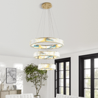 Boeseman's Colorful Chandelier 3 Tiers, Round - Orvon Lighting