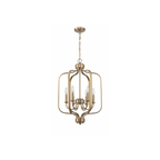 Bolden 6 Light 18 inch Satin Brass Foyer Pendant Ceiling Light - Orvon Lighting