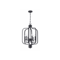 Bolden 6 Light 18 inch Satin Brass Foyer Pendant Ceiling Light - Orvon Lighting