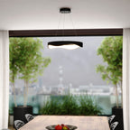 Bowen 20.5 - in. W LED Chandelier Textured Black - Orvon Lighting