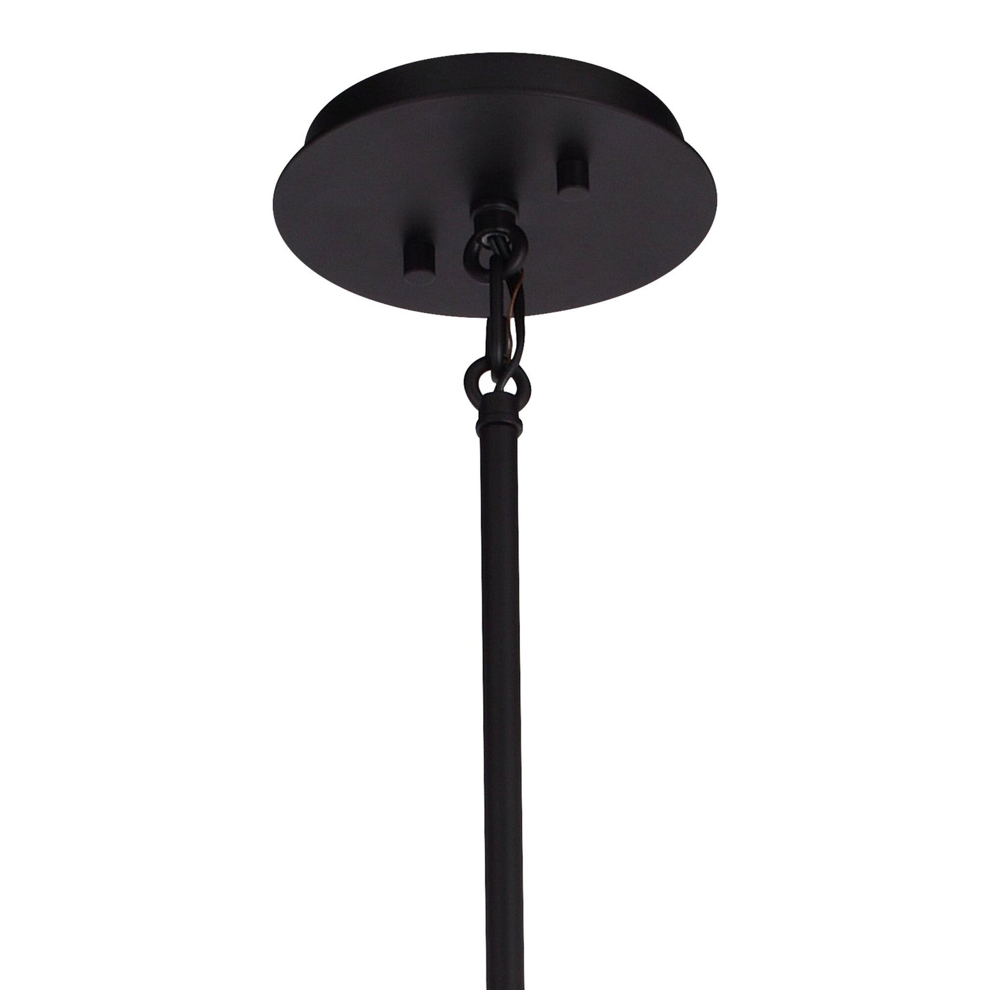 Bridgeview 16 in. 4 Light Pendant Oil Rubbed Bronze and Light Walnut - Orvon Lighting