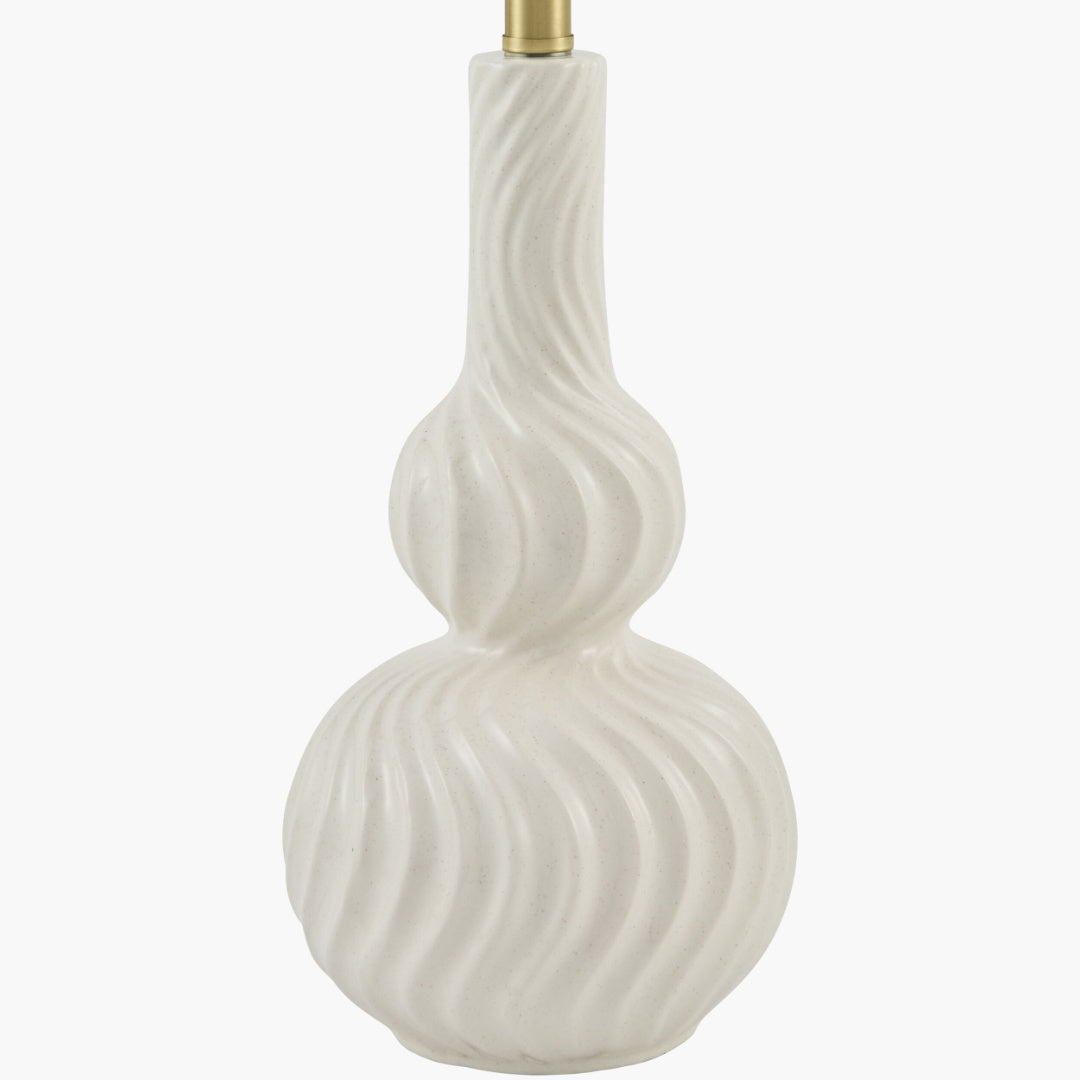 Surya Baska 18.5" L × 18.5" W × 26.5" H Accent Table Lamp – White additional view