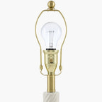 Surya Baska 18.5" L × 18.5" W × 26.5" H Accent Table Lamp – White additional view