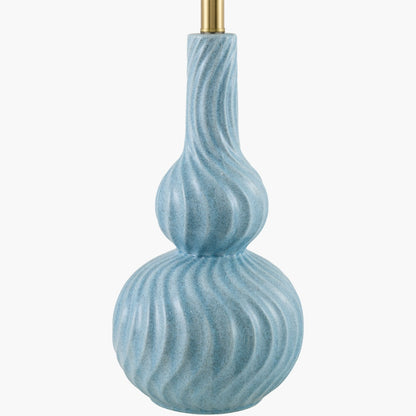 Surya Baska 18.5" L × 18.5" W × 26.5" H Accent Table Lamp – Blue additional view