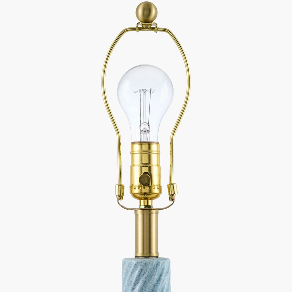 Surya Baska 18.5" L × 18.5" W × 26.5" H Accent Table Lamp – Blue additional view