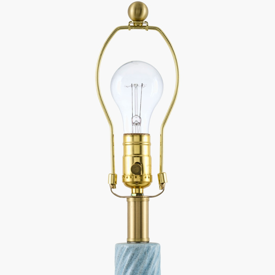 Surya Baska 18.5" L × 18.5" W × 26.5" H Accent Table Lamp – Blue additional view
