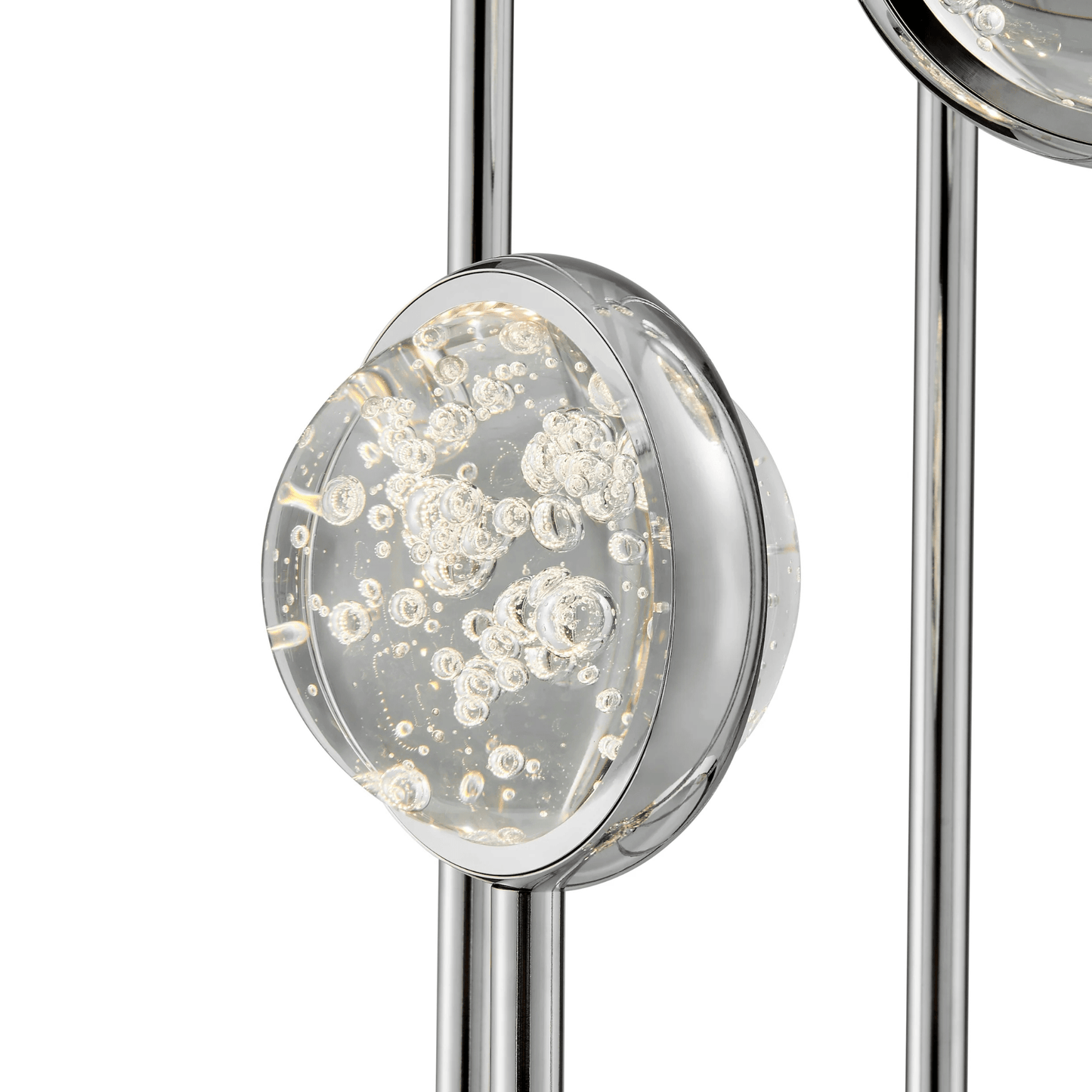 Bubbling Glow Floor Lamp Chrome - Orvon Lighting