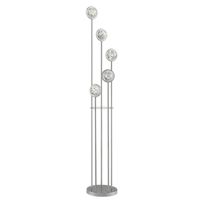 Bubbling Glow Floor Lamp Chrome - Orvon Lighting