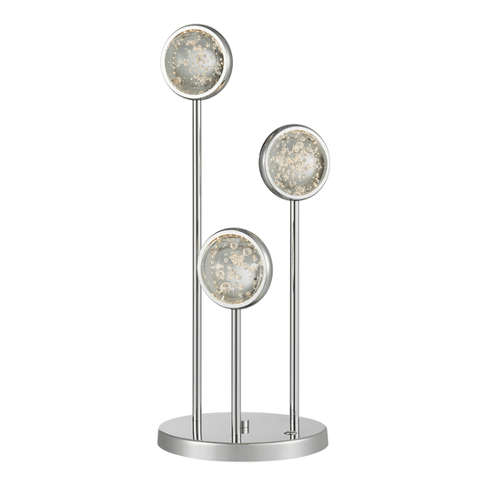 Bubbling Glow Table Lamp Chrome - Orvon Lighting