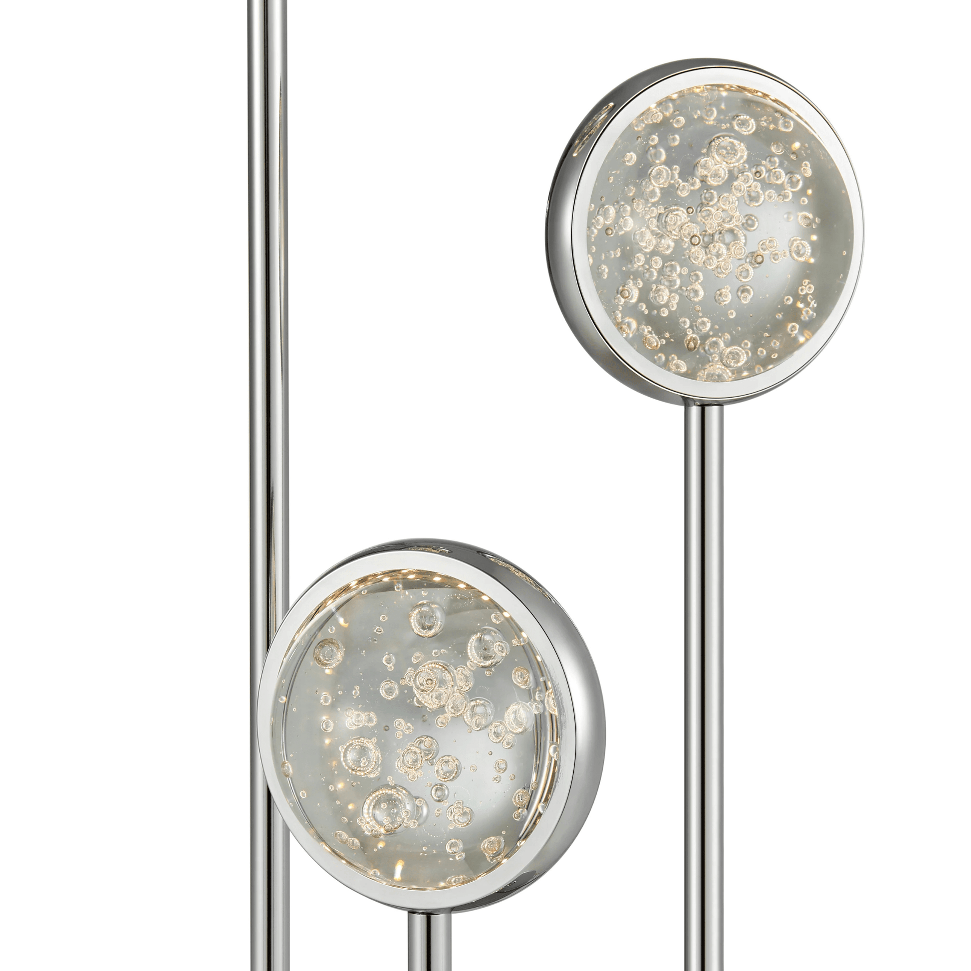Bubbling Glow Table Lamp Chrome - Orvon Lighting