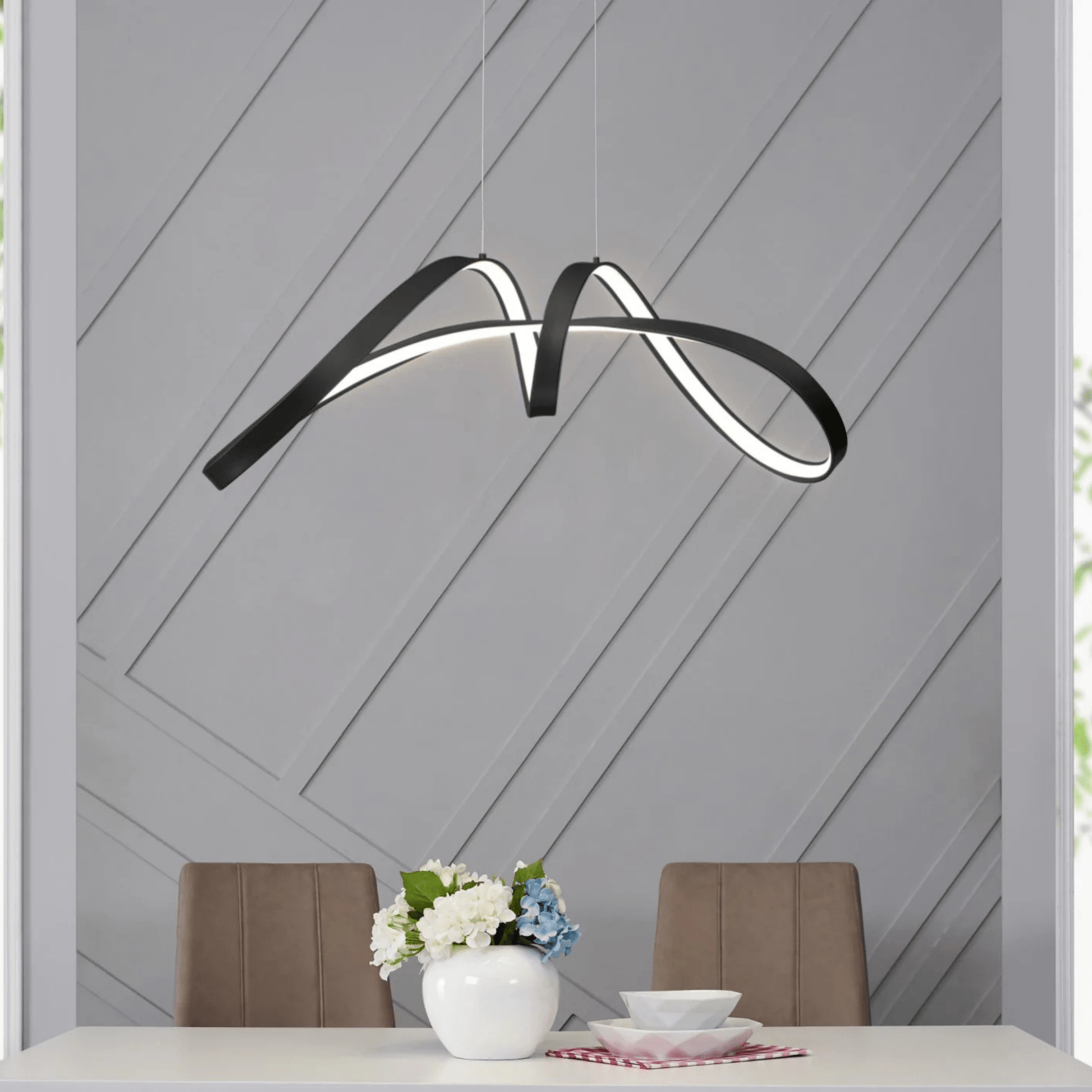 Bucharest Integrated LED Chandelier - Orvon Lighting