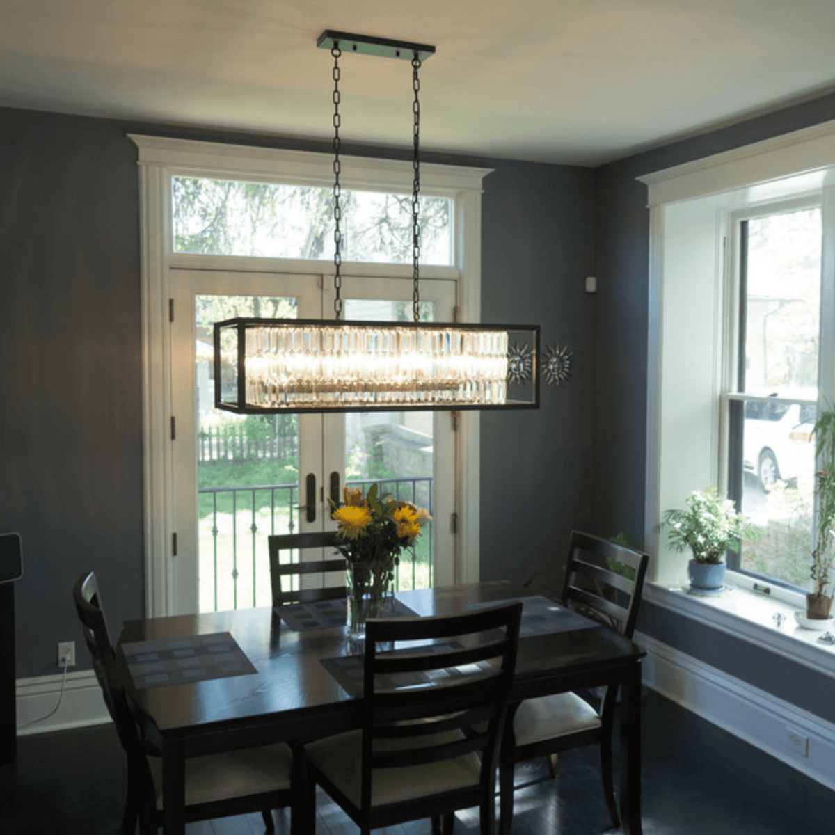Catana 8L Linear Chandelier Oil Rubbed Bronze - Orvon Lighting