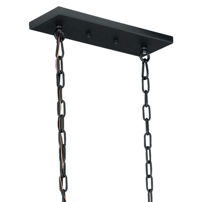 Catana 8L Linear Chandelier Oil Rubbed Bronze - Orvon Lighting