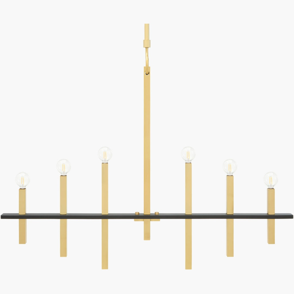 Surya Cadris 76.5" L × 44" W Chandelier – Default Title