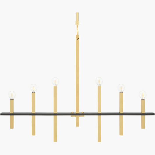 Surya Cadris 76.5" L × 44" W Chandelier – Default Title