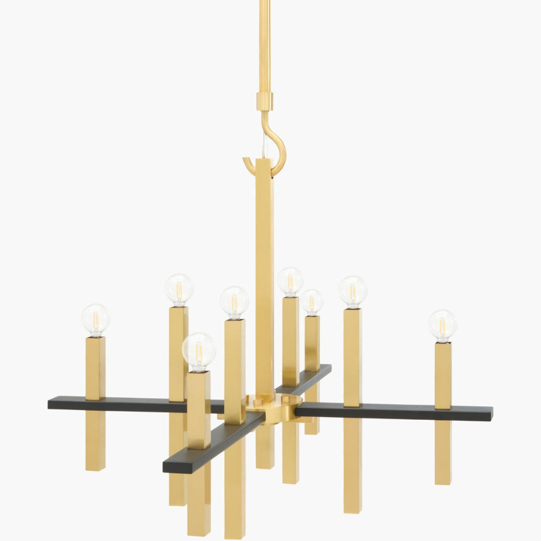Surya Cadris 67.2" L × 28.8" W Chandelier – Default Title