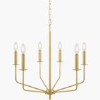 Surya Cadris 77" L × 25.4" W Chandelier – Default Title additional view