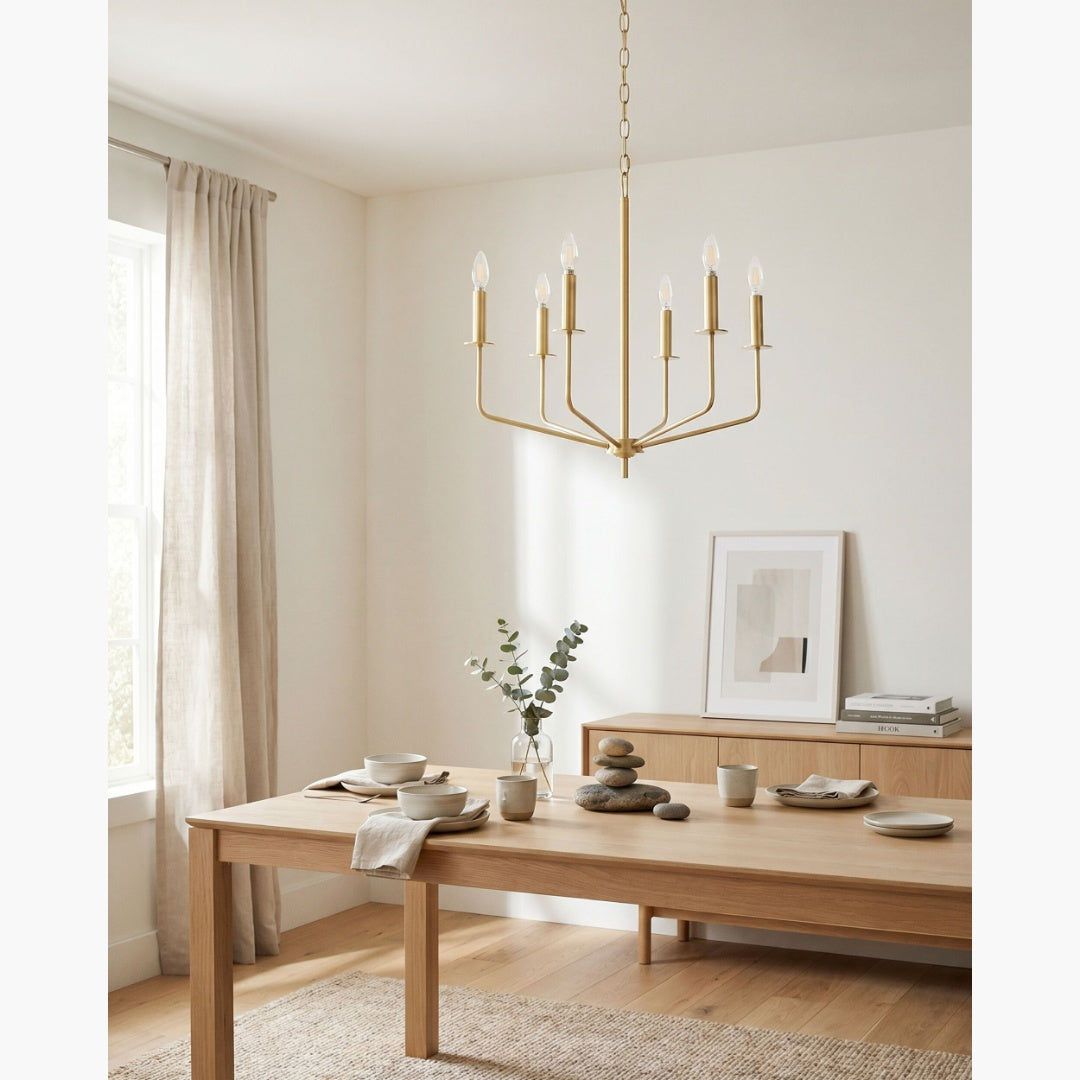 Surya Cadris 77" L × 25.4" W Chandelier – Default Title additional view