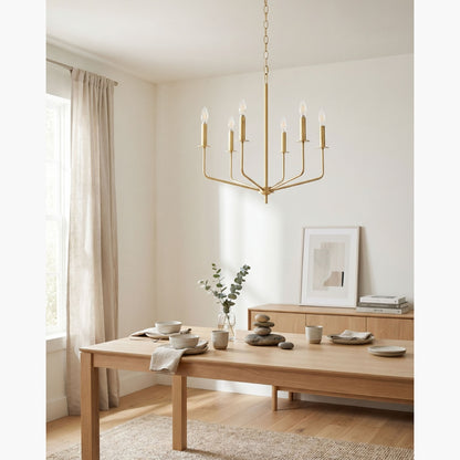 Surya Cadris 77" L × 25.4" W Chandelier – Default Title additional view